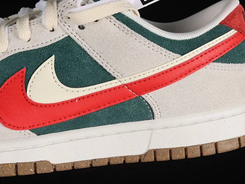 All categories Nk SB Dunk series Nk SB Dunk Low low-top sneakers Nk SB Dunk Low "85" gray green double hook SB low-top sports and leisure sneakers DO9457-127